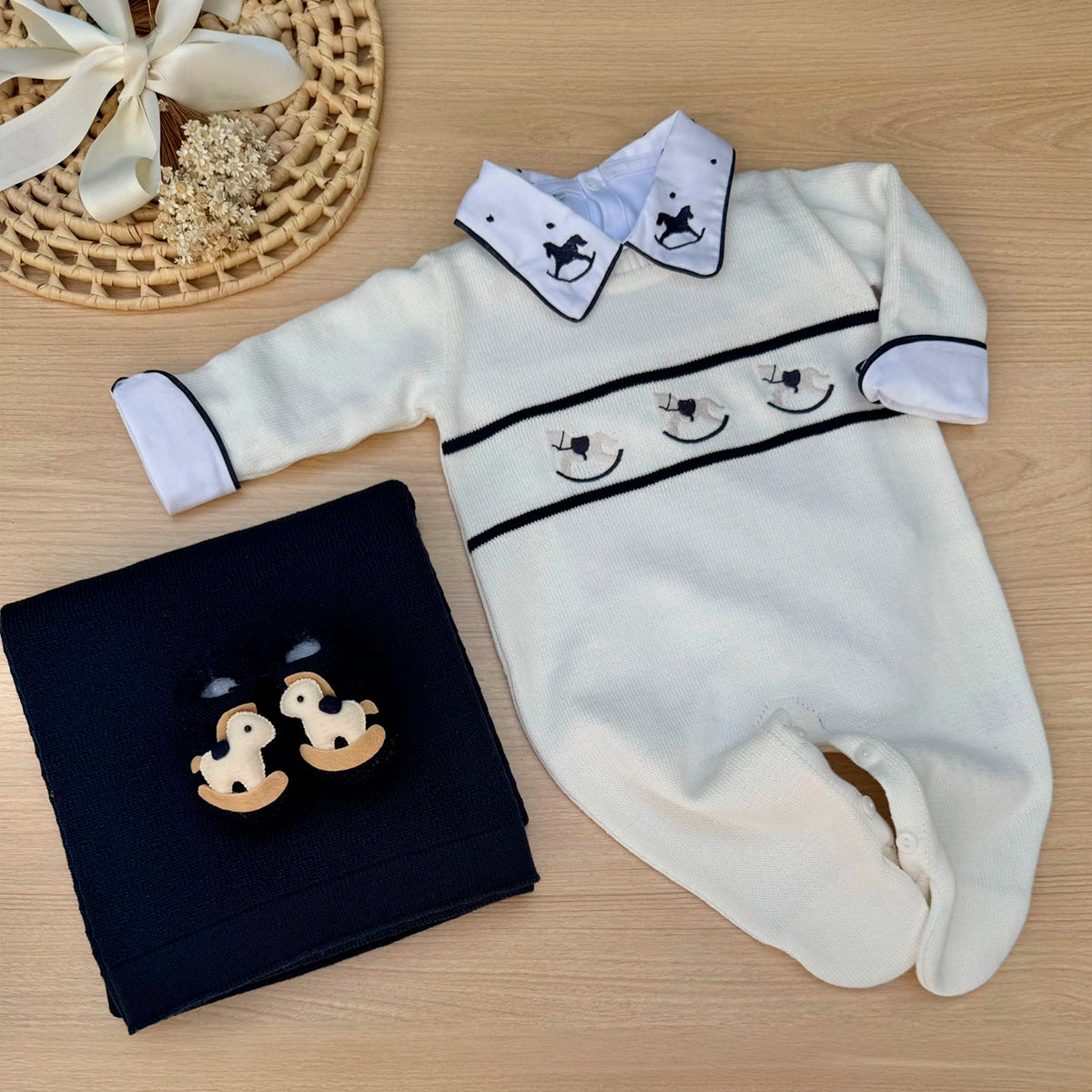 Saída Maternidade Tricot Bruno