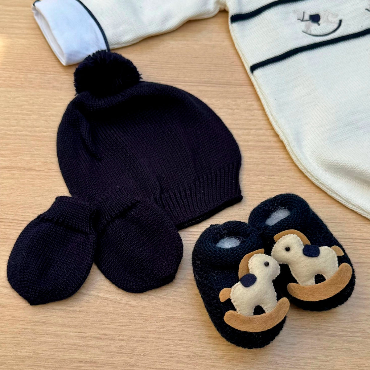 Saída Maternidade Tricot Bruno