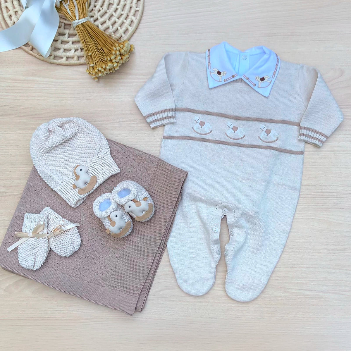 Saída Maternidade Tricot Bruno