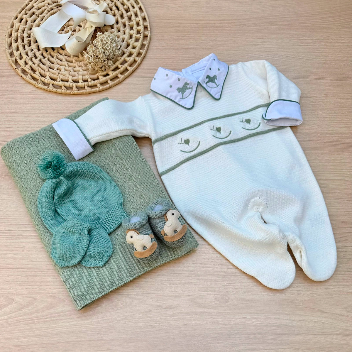 Saída Maternidade Tricot Bruno