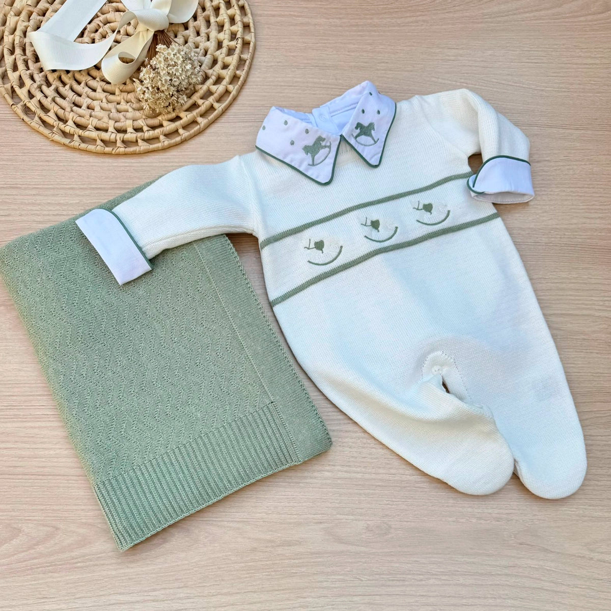Saída Maternidade Tricot Bruno