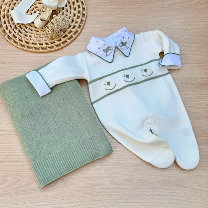 Saída Maternidade Tricot Bruno