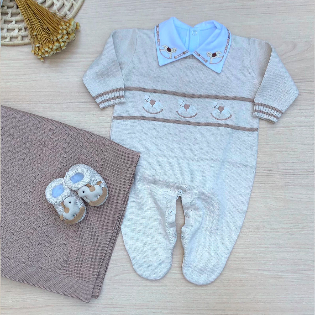 Saída Maternidade Tricot Bruno