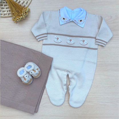 Saída Maternidade Tricot Bruno