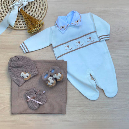 Saída Maternidade Tricot Bruno