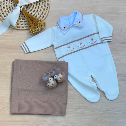 Saída Maternidade Tricot Bruno