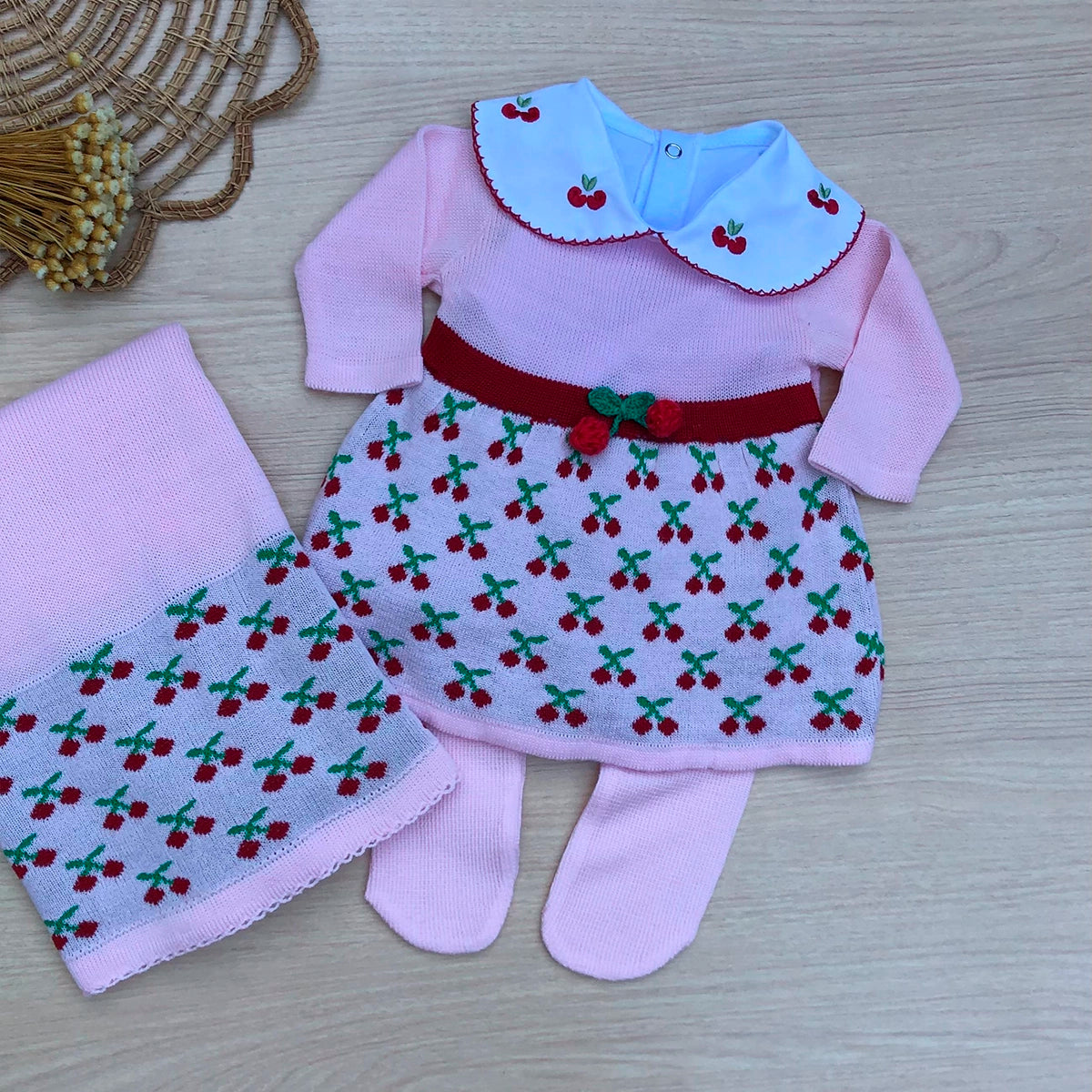 Saída Maternidade Tricot Cecília