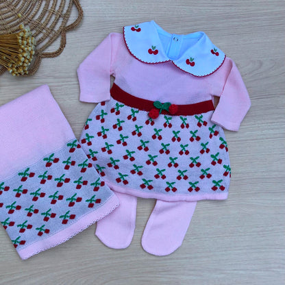 Saída Maternidade Tricot Cecília