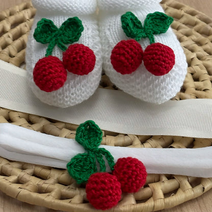 Sapatinho Bebê Cereja