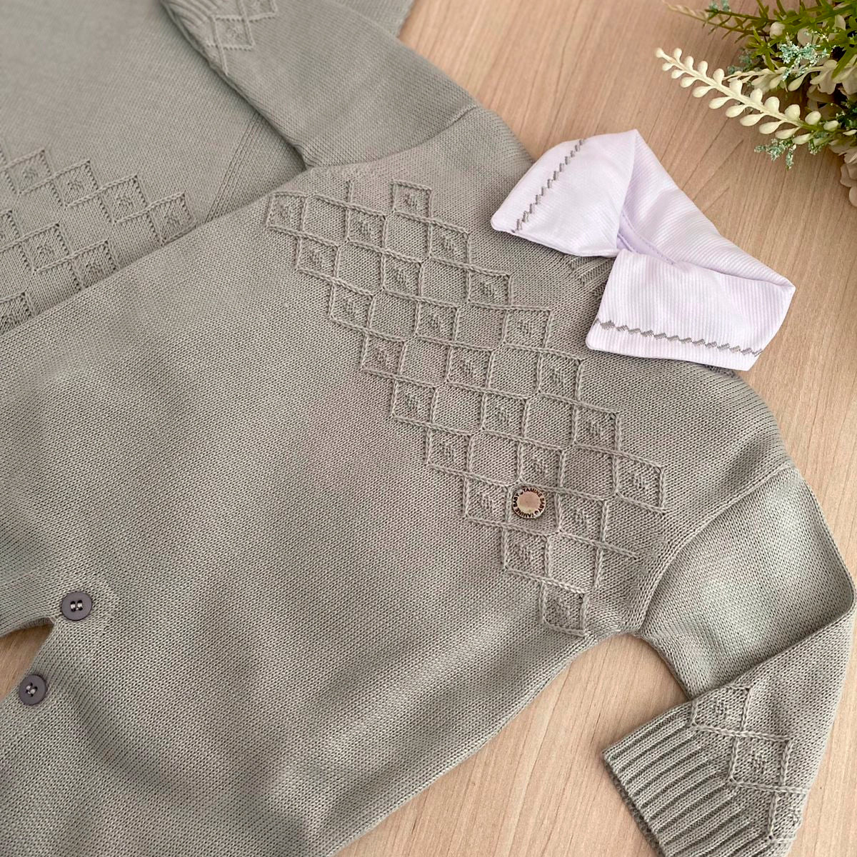 Saída Maternidade Tricot Charles