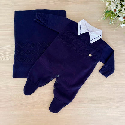 Saída Maternidade Tricot Charles