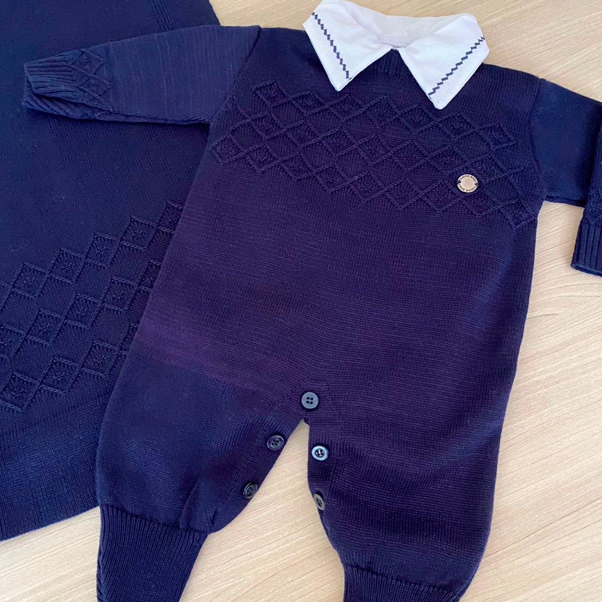 Saída Maternidade Tricot Charles