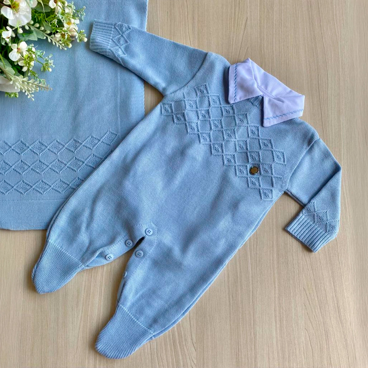 Saída Maternidade Tricot Charles