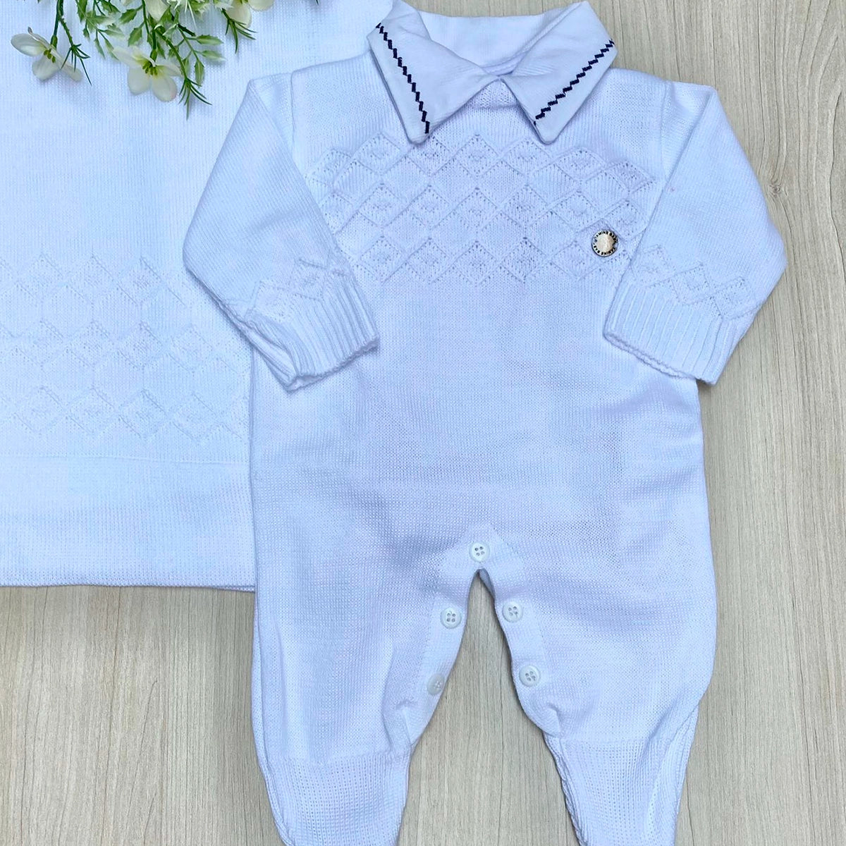 Saída Maternidade Tricot Charles