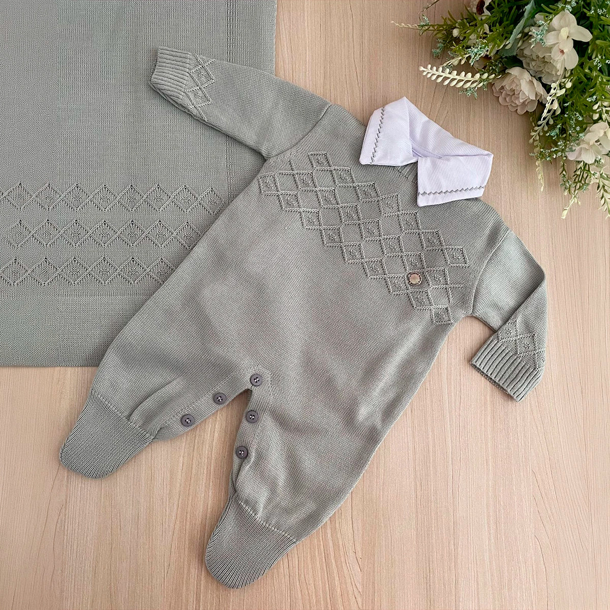 Saída Maternidade Tricot Charles