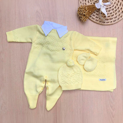 Saída Maternidade Tricot Charles