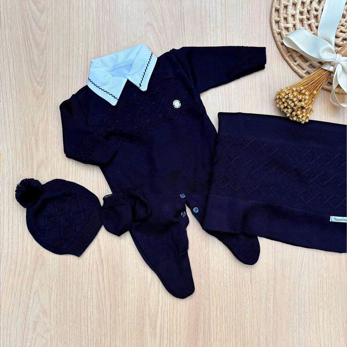 Saída Maternidade Tricot Charles