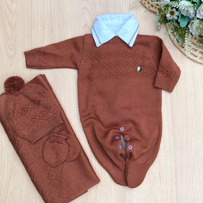 Saída Maternidade Tricot Charles