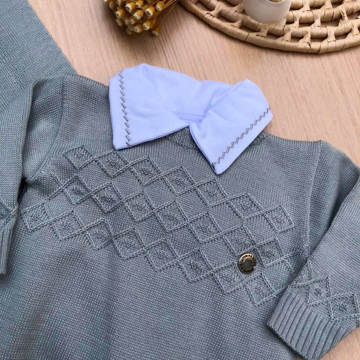 Saída Maternidade Tricot Charles