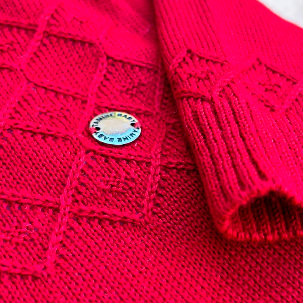 Macacão Bebê Tricot Charles