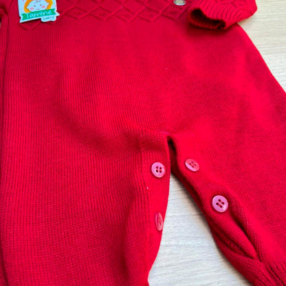Macacão Bebê Tricot Charles
