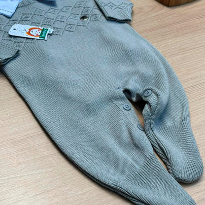 Macacão Bebê Tricot Charles