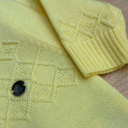 Macacão Bebê Tricot Charles