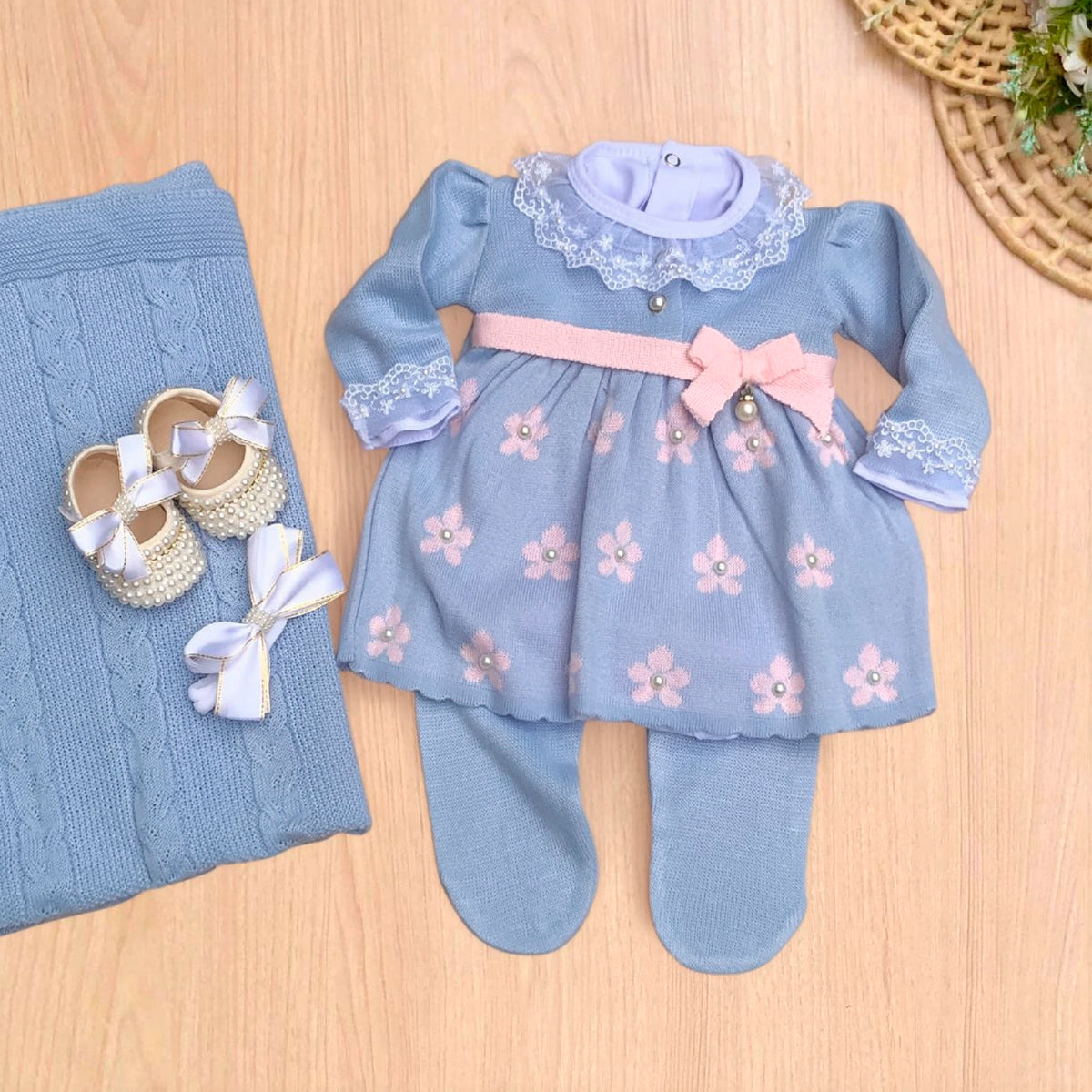 Saída Maternidade Tricot Clara
