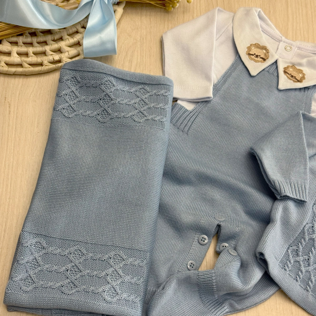 Saída Maternidade Tricot Daniel