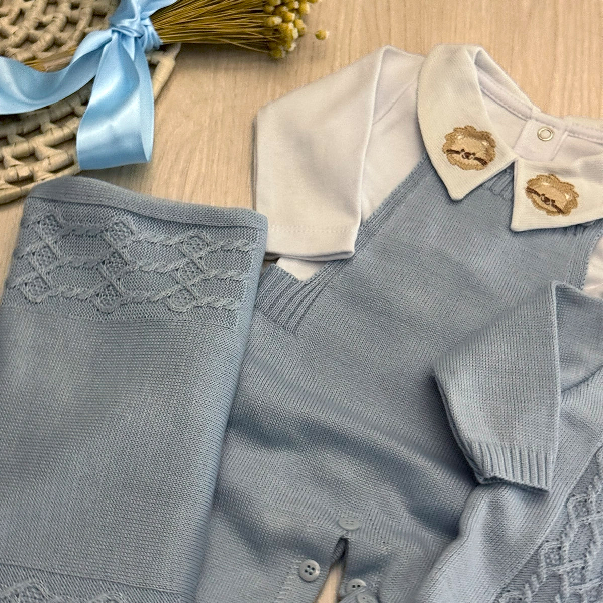 Saída Maternidade Tricot Daniel