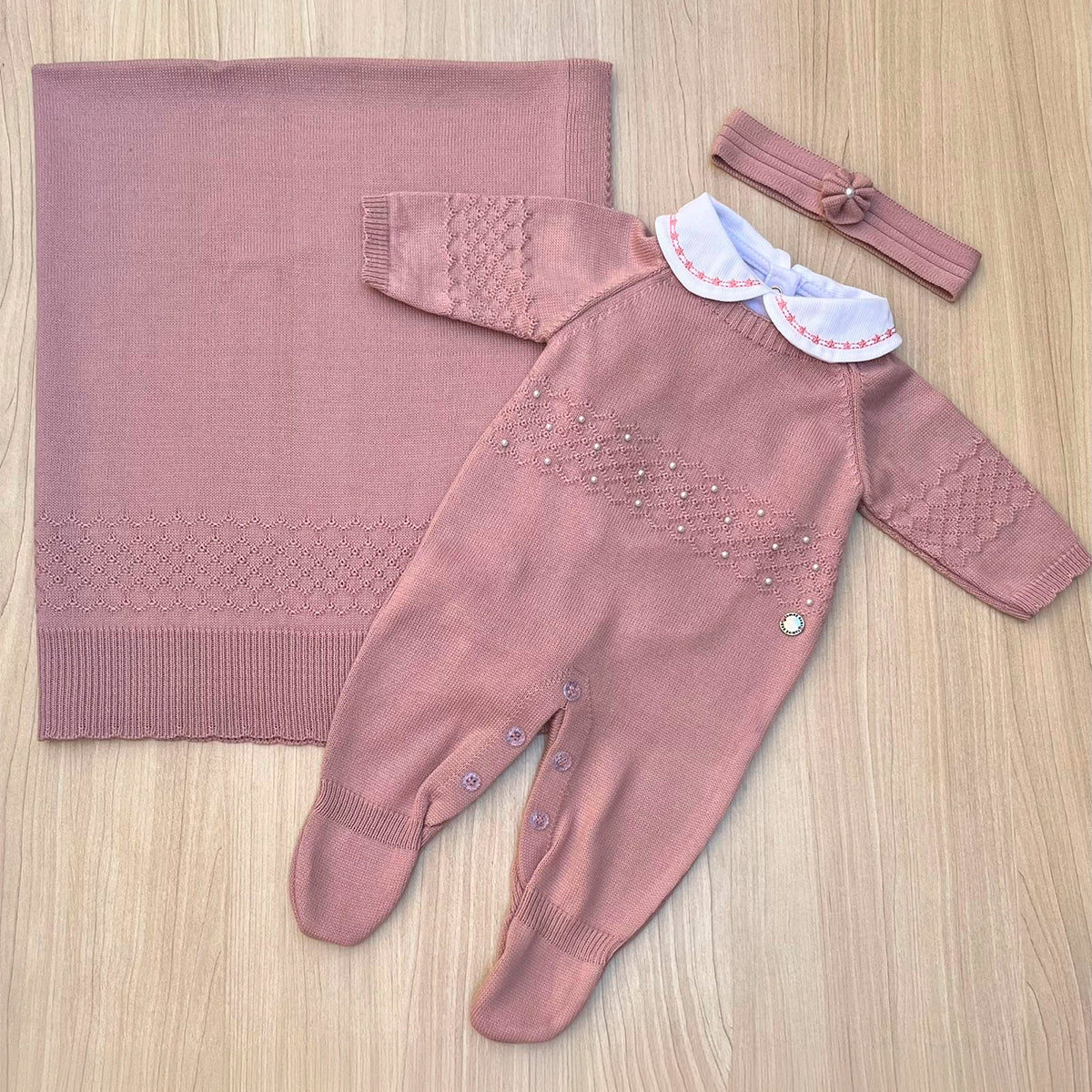 Saída Maternidade Tricot Esther