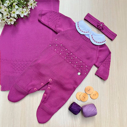 Saída Maternidade Tricot Esther