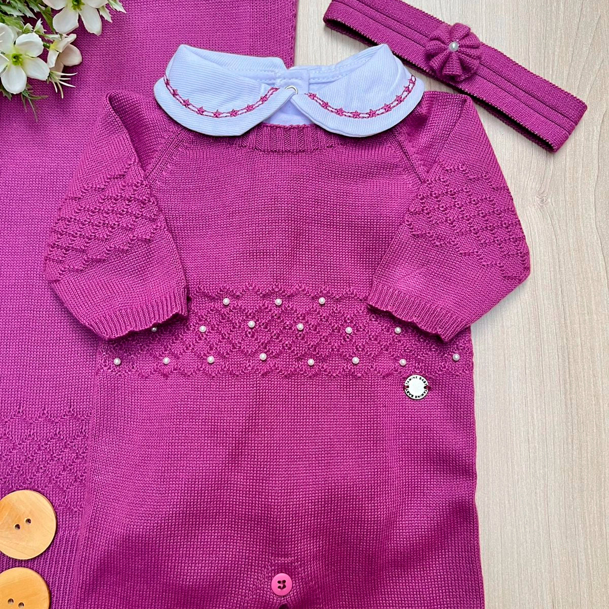Saída Maternidade Tricot Esther