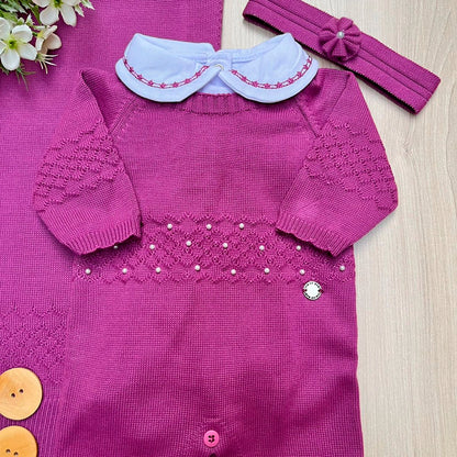 Saída Maternidade Tricot Esther