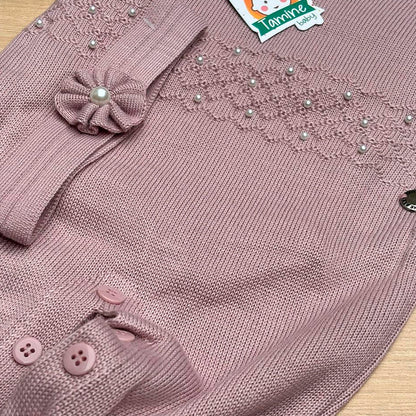 Macacão Bebê Tricot Esther