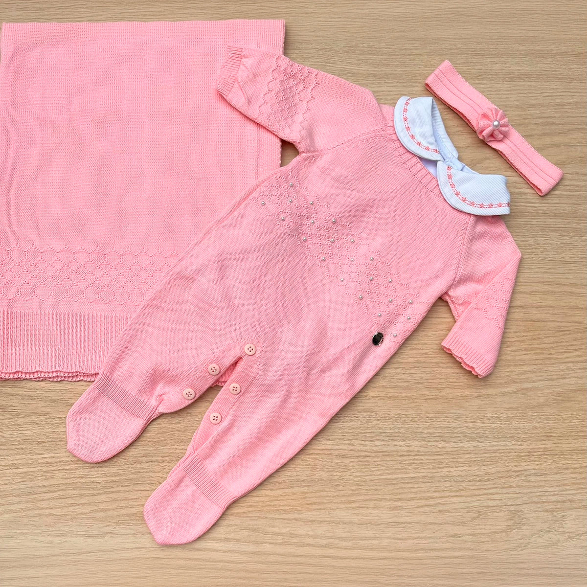 Saída Maternidade Tricot Esther