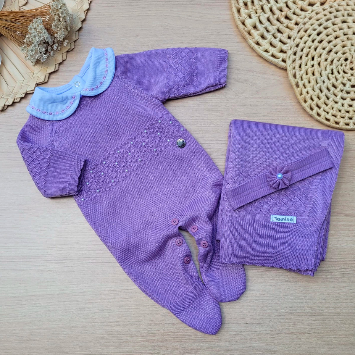 Saída Maternidade Tricot Esther