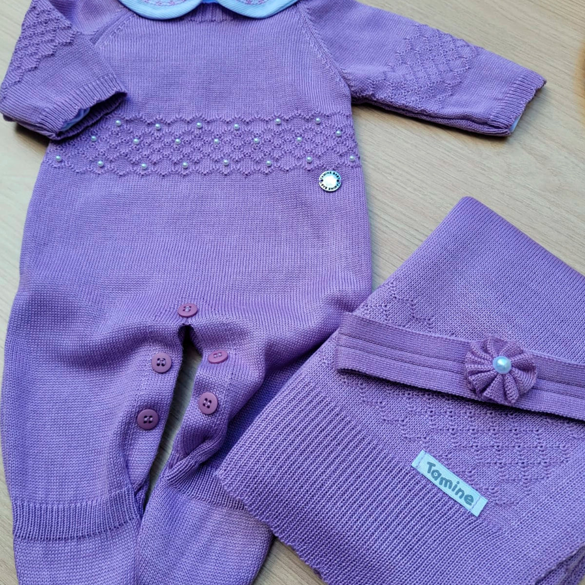 Saída Maternidade Tricot Esther