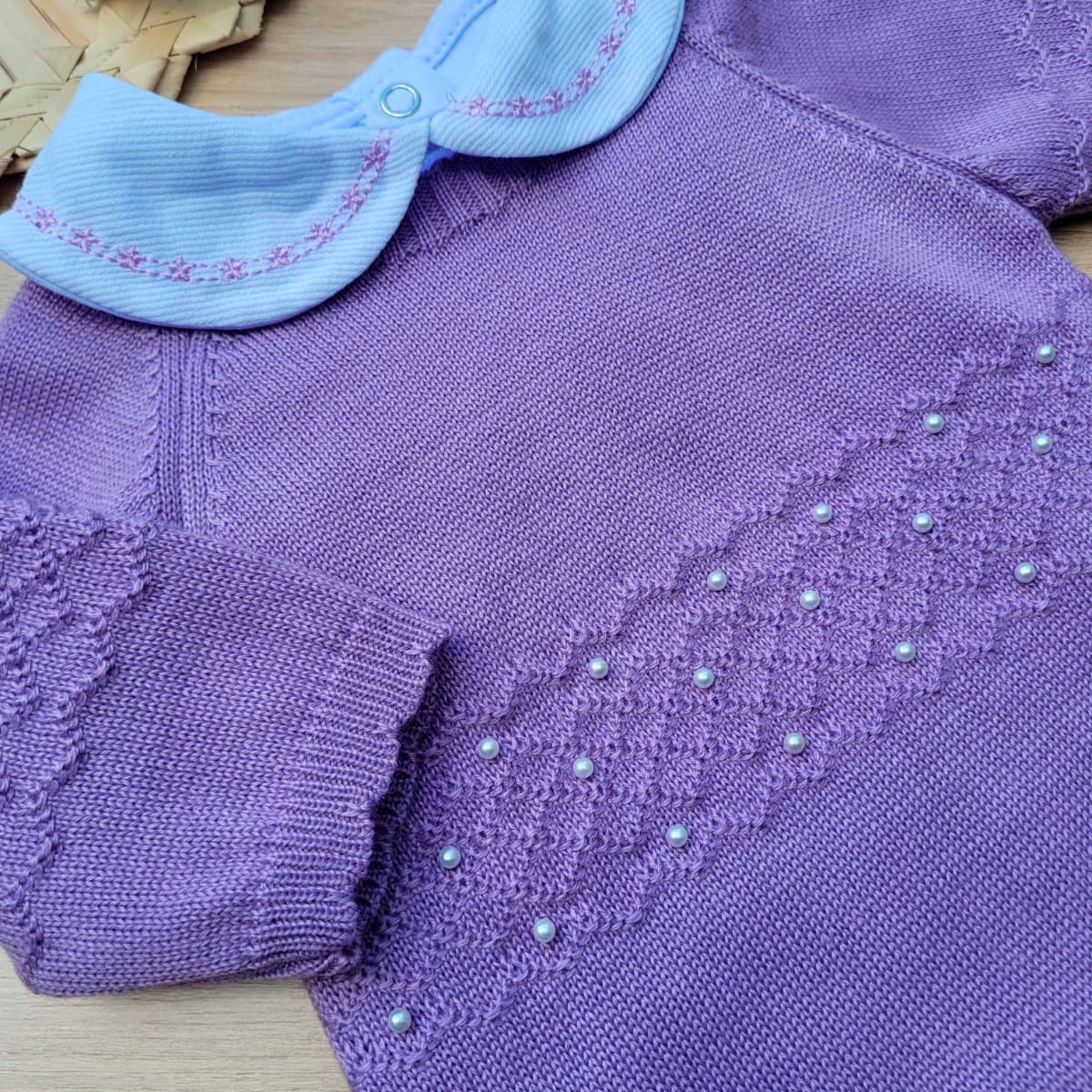 Saída Maternidade Tricot Esther