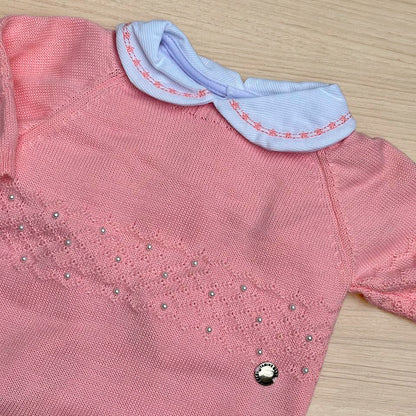Macacão Bebê Tricot Esther