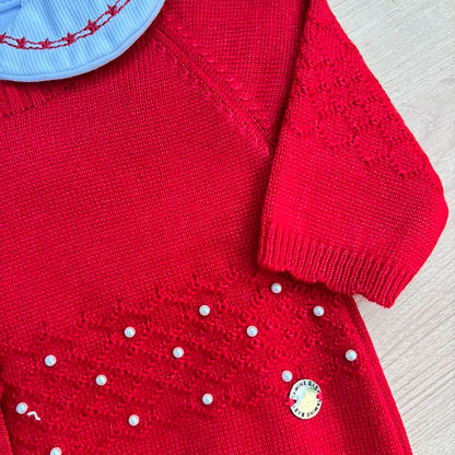 Macacão Bebê Tricot Esther