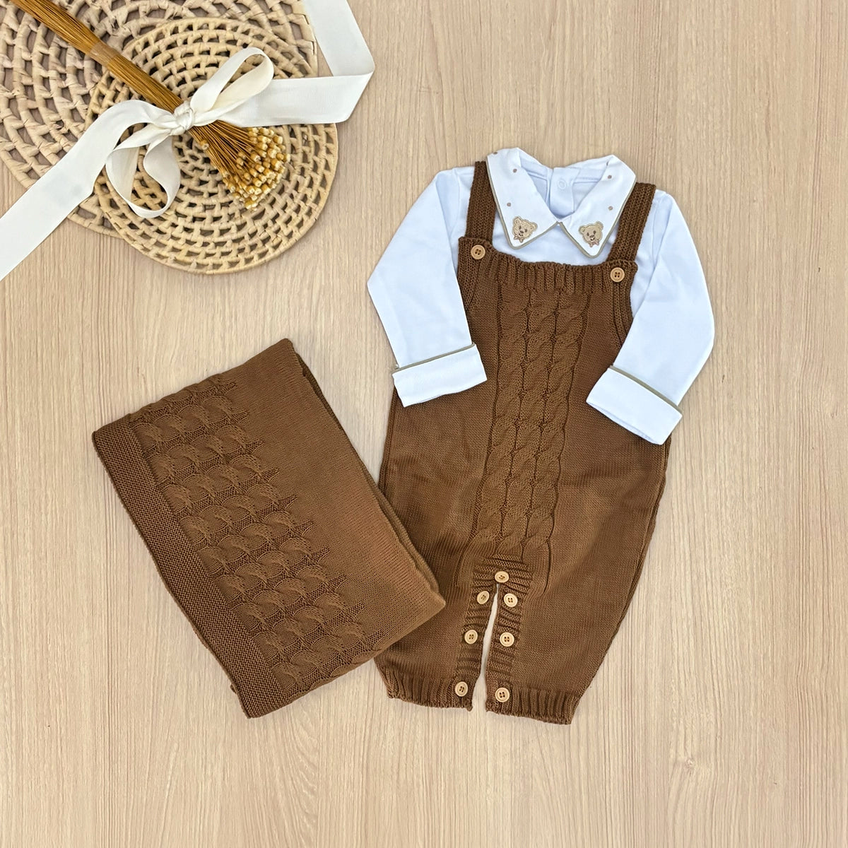 Saída Maternidade Tricot Theo