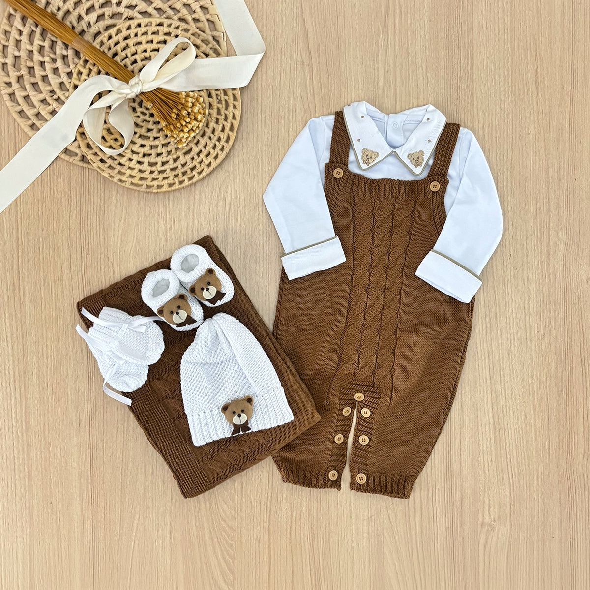 Saída Maternidade Tricot Theo