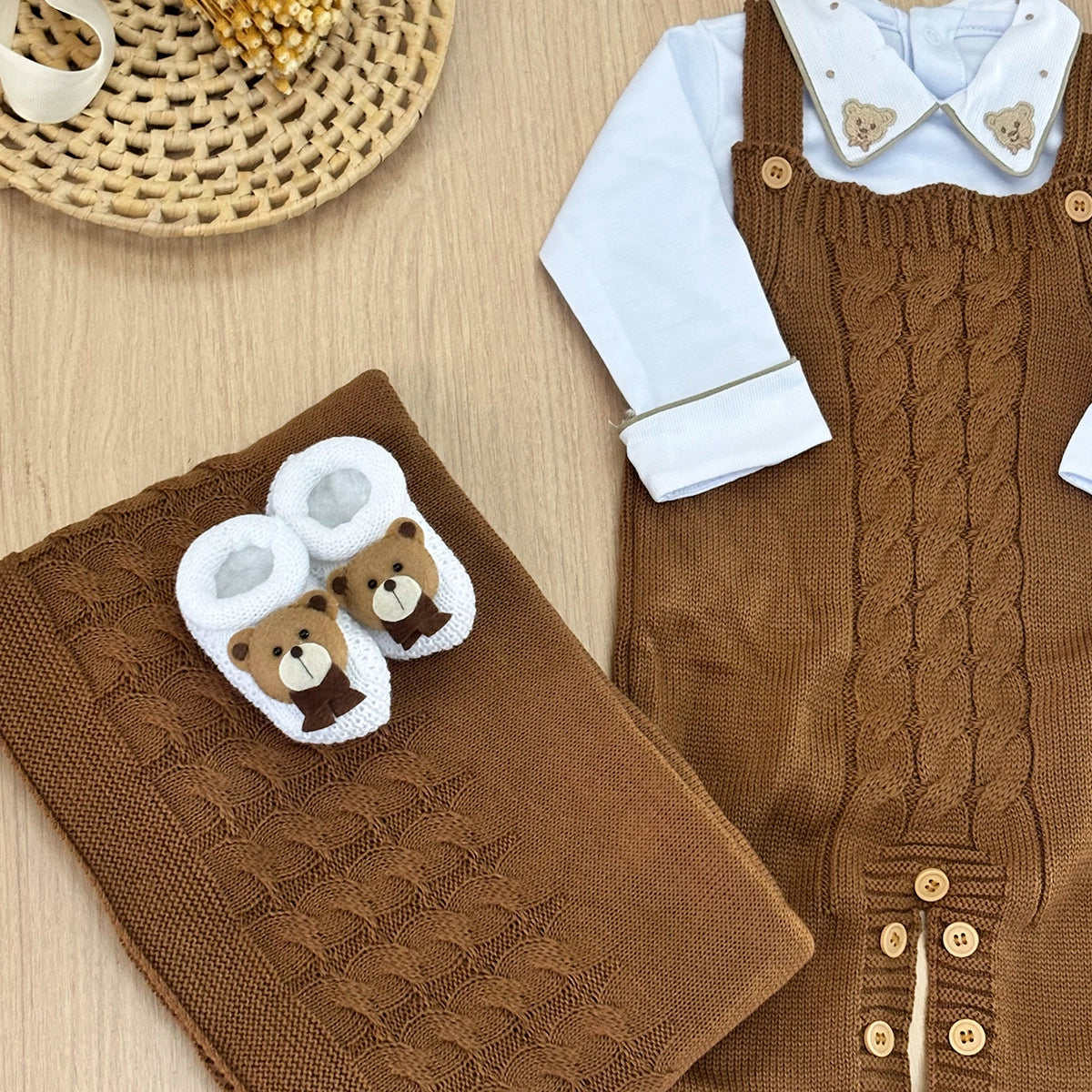 Saída Maternidade Tricot Theo