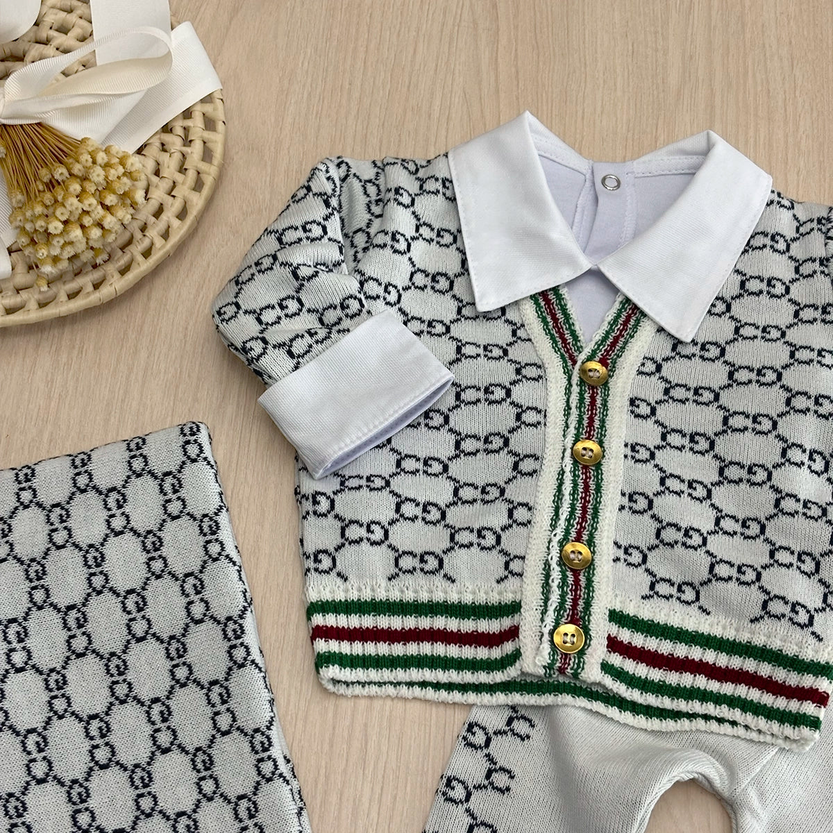 Saída Maternidade Tricot Heitor