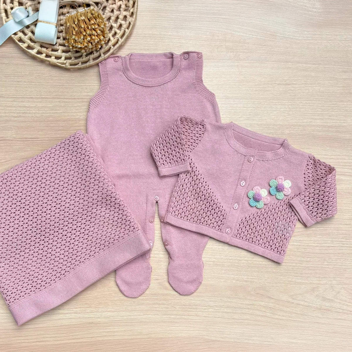 Saída Maternidade Tricot Heloísa