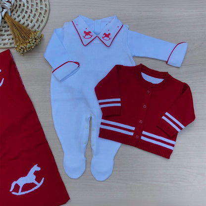 Saída Maternidade Tricot Hugo