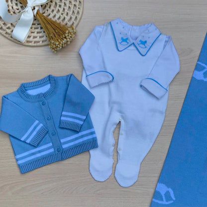 Saída Maternidade Tricot Hugo