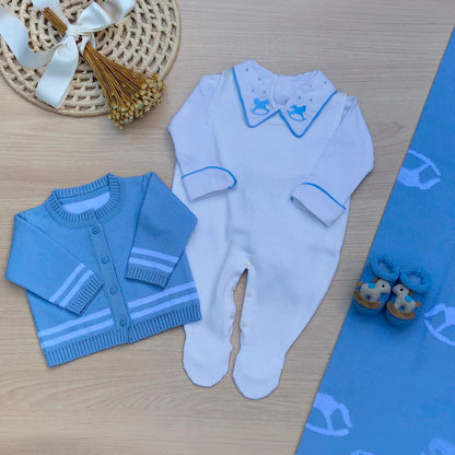 Saída Maternidade Tricot Hugo