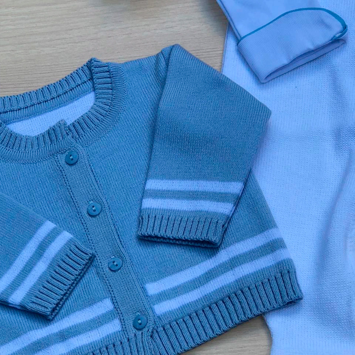 Saída Maternidade Tricot Hugo